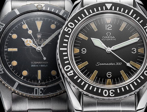 Feature: Rolex Submariner vs Omega Seamaster